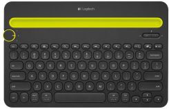 Bluetooth(R) Multi-Device Keyboard K480-BLACK-US INT'L-BT-N/A-INTNL-NLD